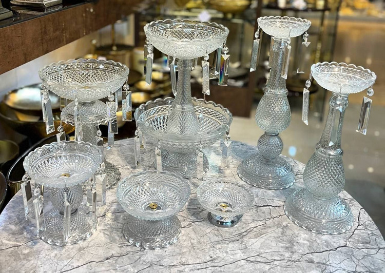 پذیرایی با جاشمعی جفتی